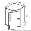 В14 Тумба кутова 58х58 Вітрина (Кухня Мода)