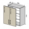 В6 Тумба 2Д 60 (Кухня Interno)