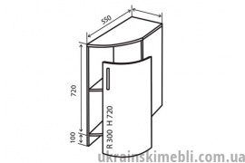 Н17 + Тумба радіусна