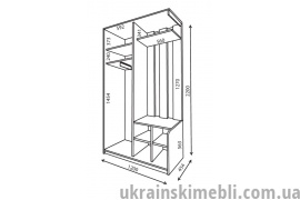 Kорпус 1200х450 (Передпокій Альфа)