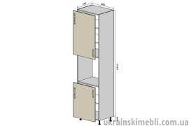 Н20 Пенал 234 (Кухня Interno)