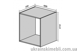 Н38 Тумба надбудова (Кухня RioLine)