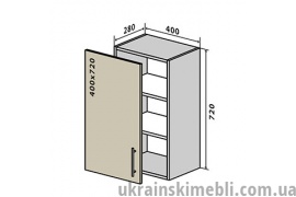 В3 Тумба 1Д 40 (Кухня RioLine)