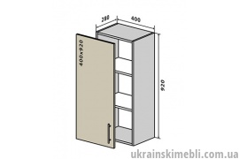 В43 Тумба 1Д 40 (Кухня RioLine)