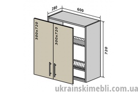 В7 Сушка 2Д 60 (Кухня Interno)